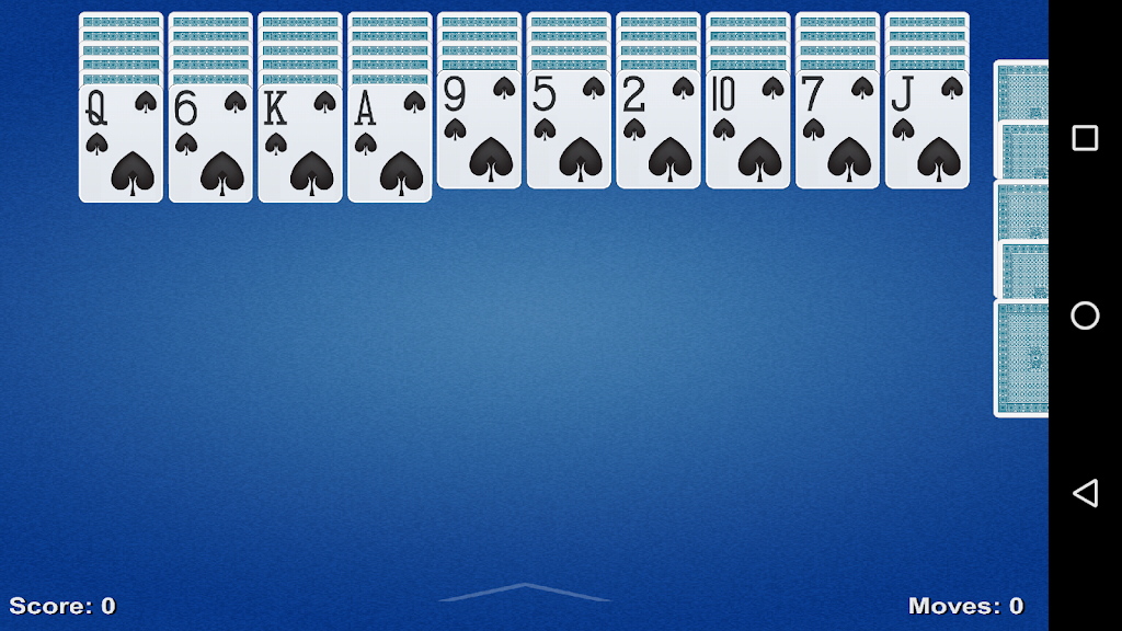 Spider Solitaire Game Captura de tela 0