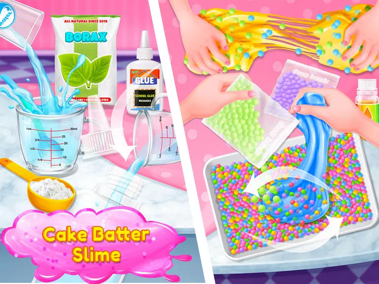 Slime DIY Simulator: Super Fun Ảnh chụp màn hình 1