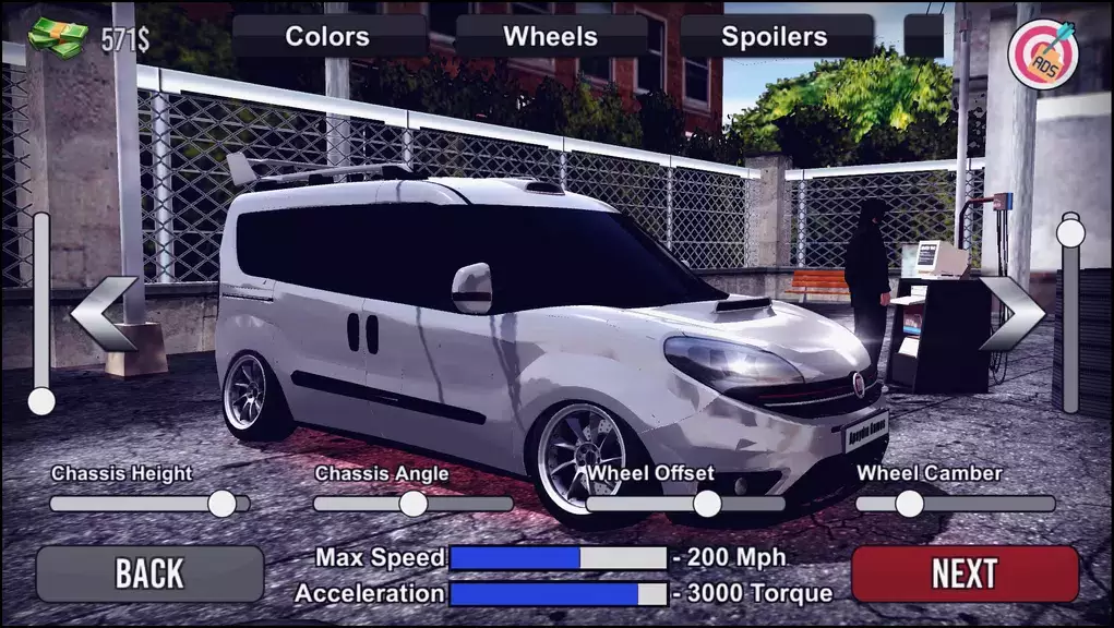 Doblo Drift Simulator ภาพหน้าจอ 1