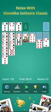 Solitaire Klondike classic. Captura de tela 0