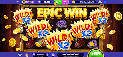 Club Vegas Slots Casino Games Captura de tela 1