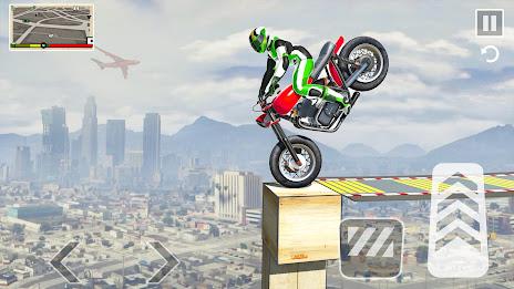 Schermata Mega Ramp Stunt Bike Games 3D 3