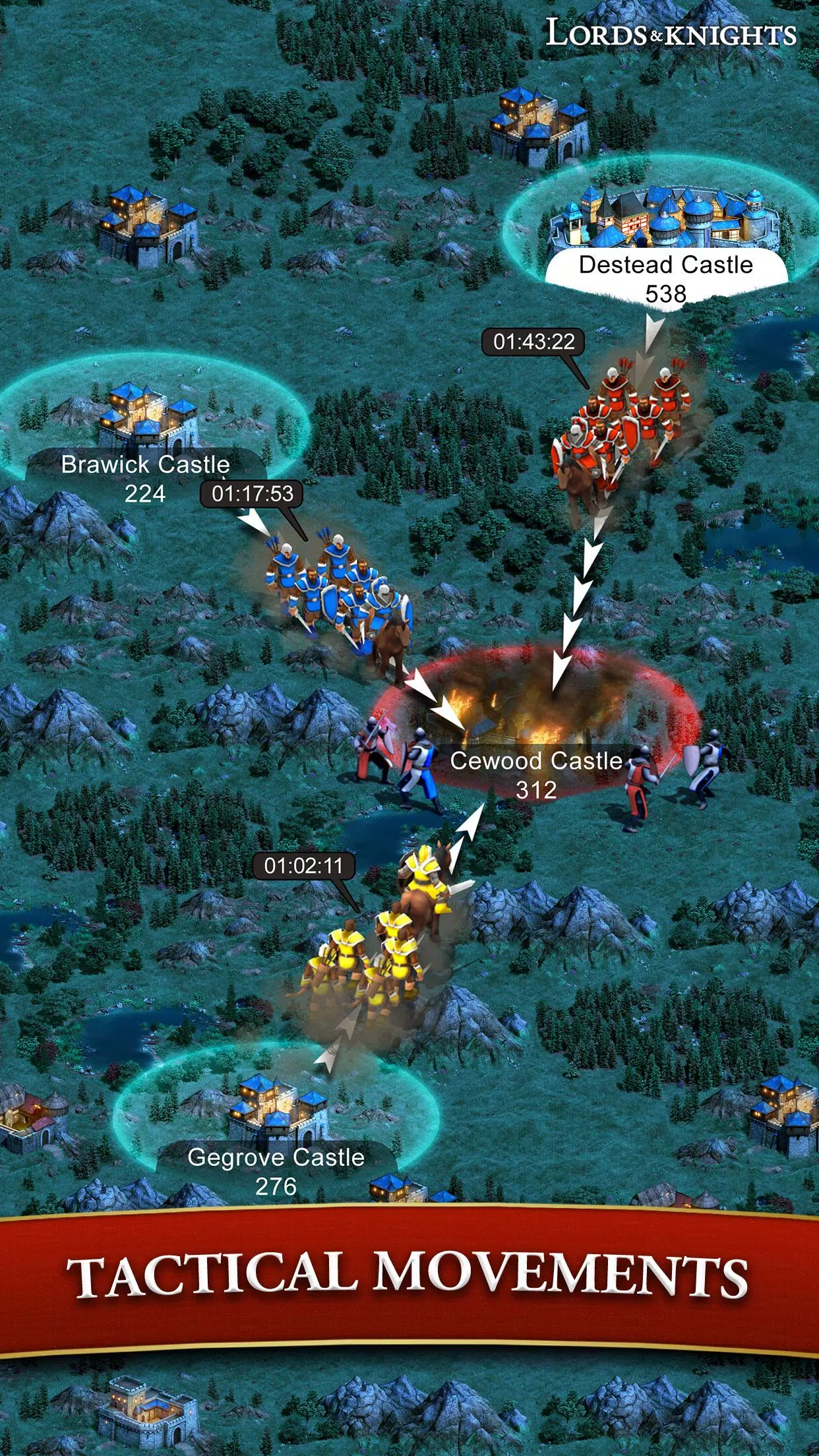 Lords & Knights 스크린샷 1