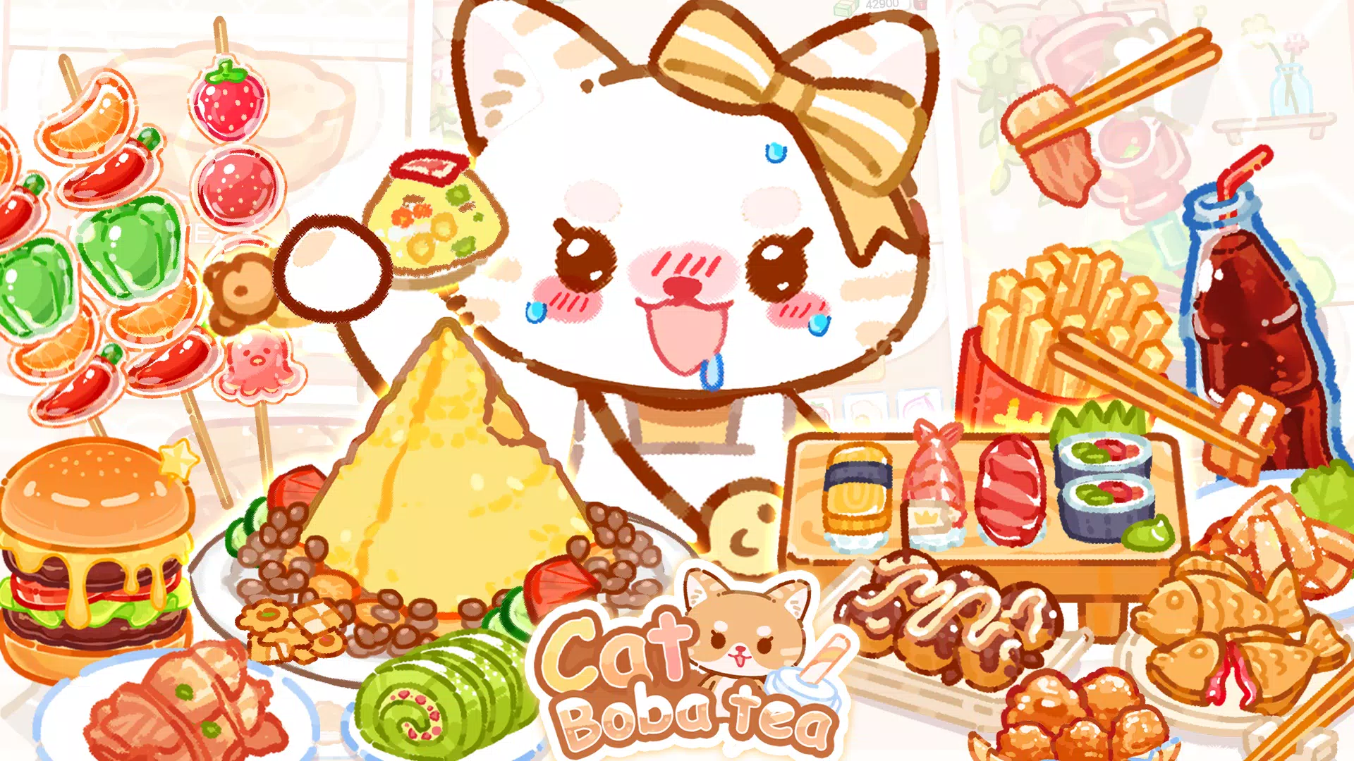 Cat Boba Tea 스크린샷 0