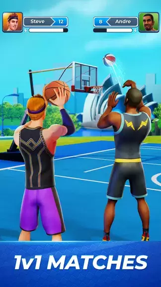 Basket Clash: 1v1 Sports Games Screenshot 0