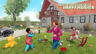 Virtual Mother Baby Twins 스크린샷 2