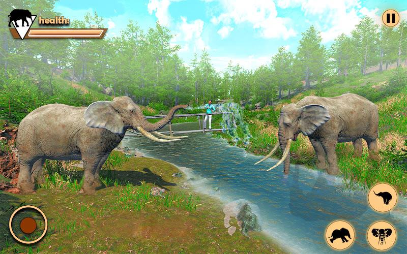 Elephant Simulator Animal Game Capture d'écran 3