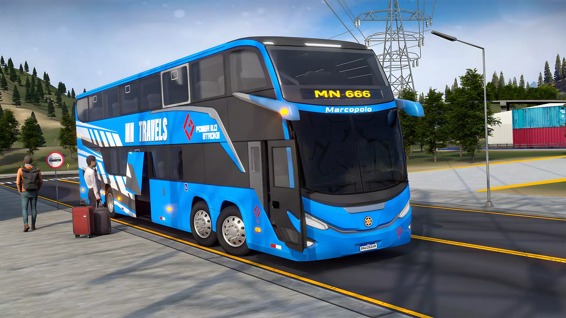 Bus Coach Simulator: City Bus Captura de pantalla 3