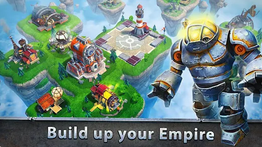 Schermata Sky Clash Lords of Clans 3D 2