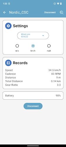 nRF Toolbox for Bluetooth LE Capture d'écran 3