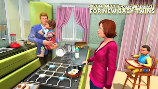Virtual Mother Baby Twins 스크린샷 3