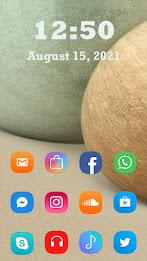 Samsung A12 Launcher Captura de tela 3