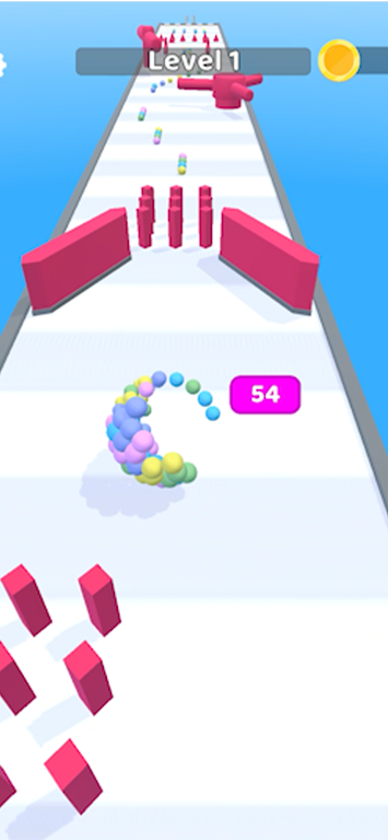 Orbeez Run 3D Mod Capture d'écran 2