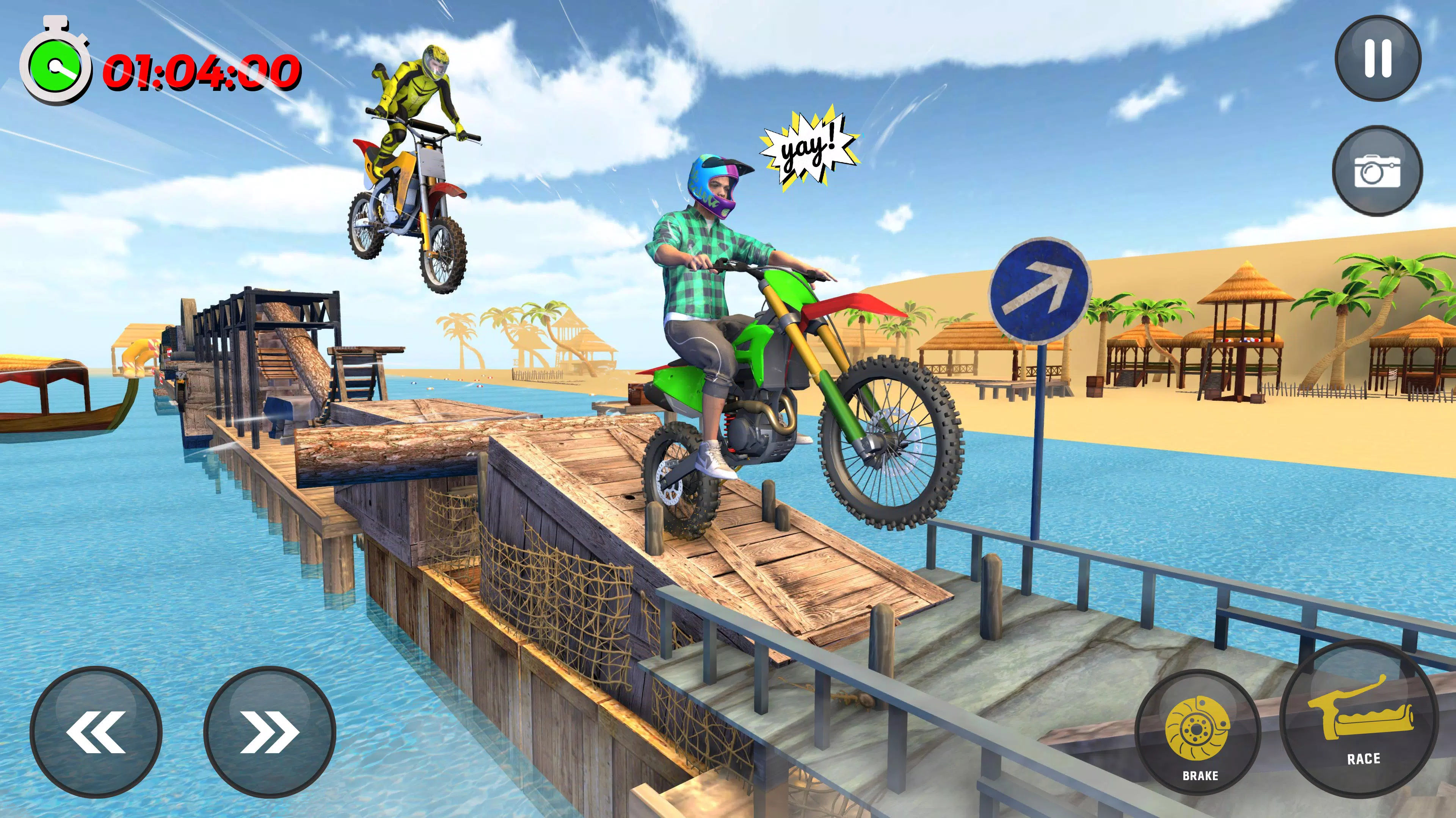 Real Moto Bike Games Racing 3d Schermafbeelding 1