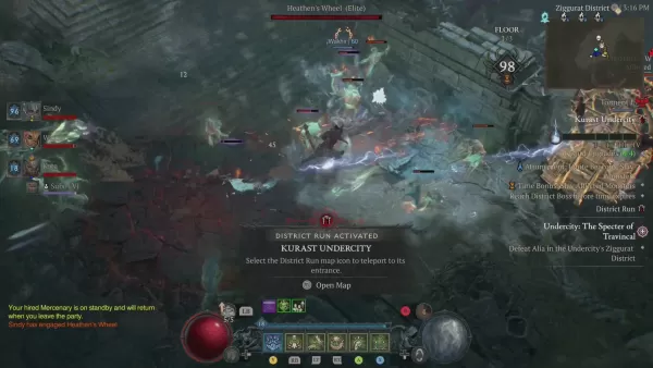 Diablo 4 증오 게임 플레이 스크린 샷의 선박 2