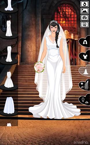 Sweet Vampire Wedding dress up Schermafbeelding 1