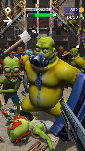 Tower Gunner: Zombie Shooter Mod Schermafbeelding 3