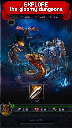 Godlands RPG - Fight for Thron Tangkapan skrin 3