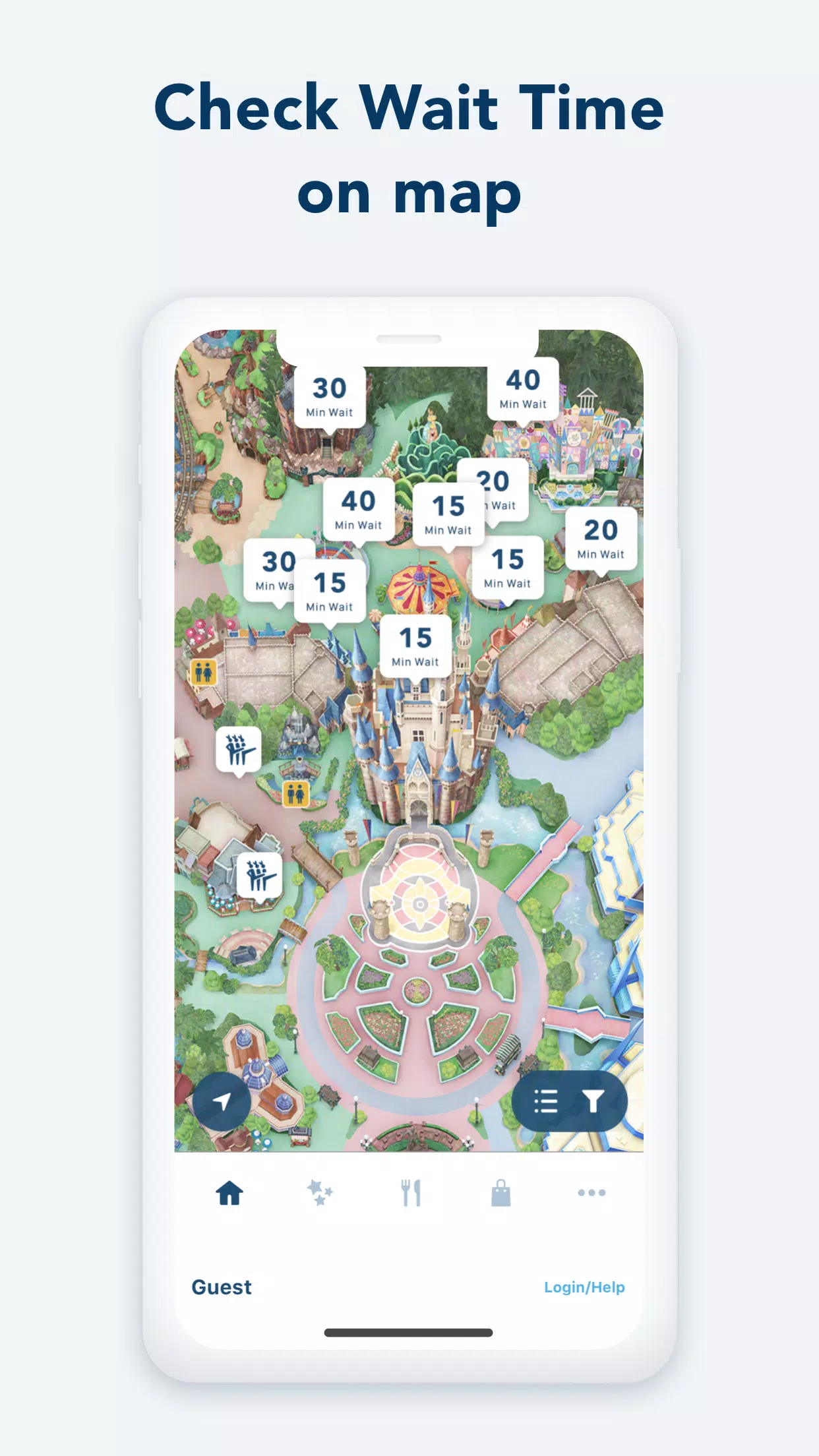 Tokyo Disney Resort App 스크린샷 0