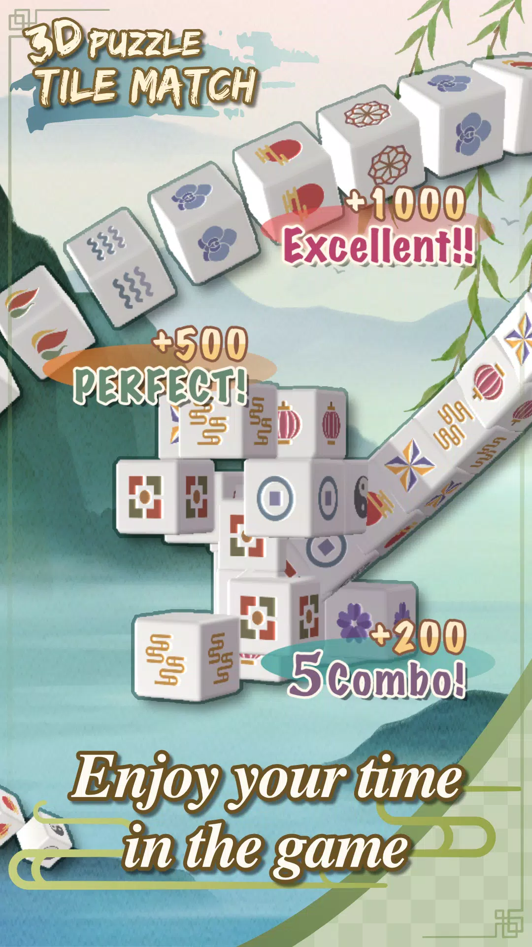3D Tile Match Puzzle Captura de pantalla 3