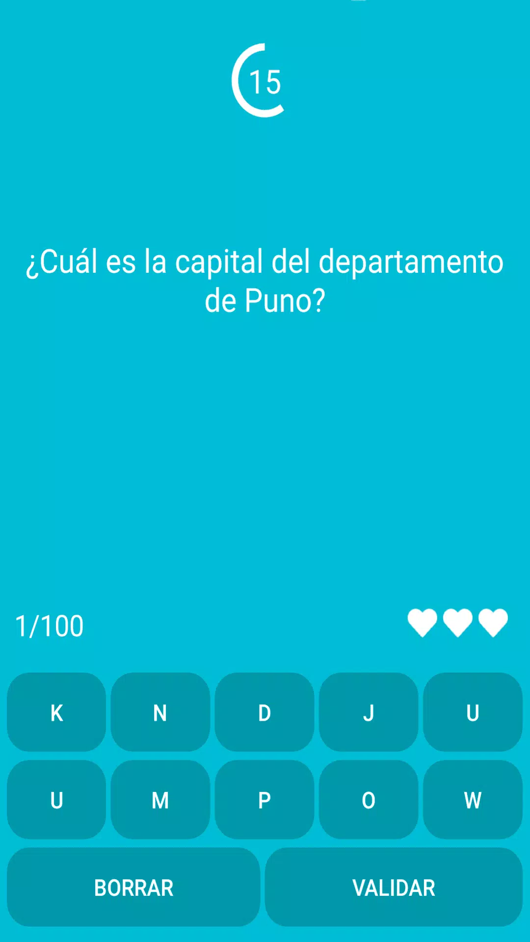 Test: ¿Cuánto sabes de Perú? Скриншот 2