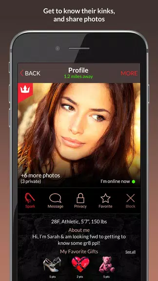 Whiplr - Messenger with Kinks! Capture d'écran 0
