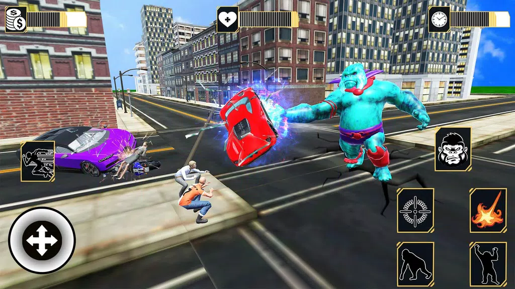 Schermata Monster Hero City Battle 2