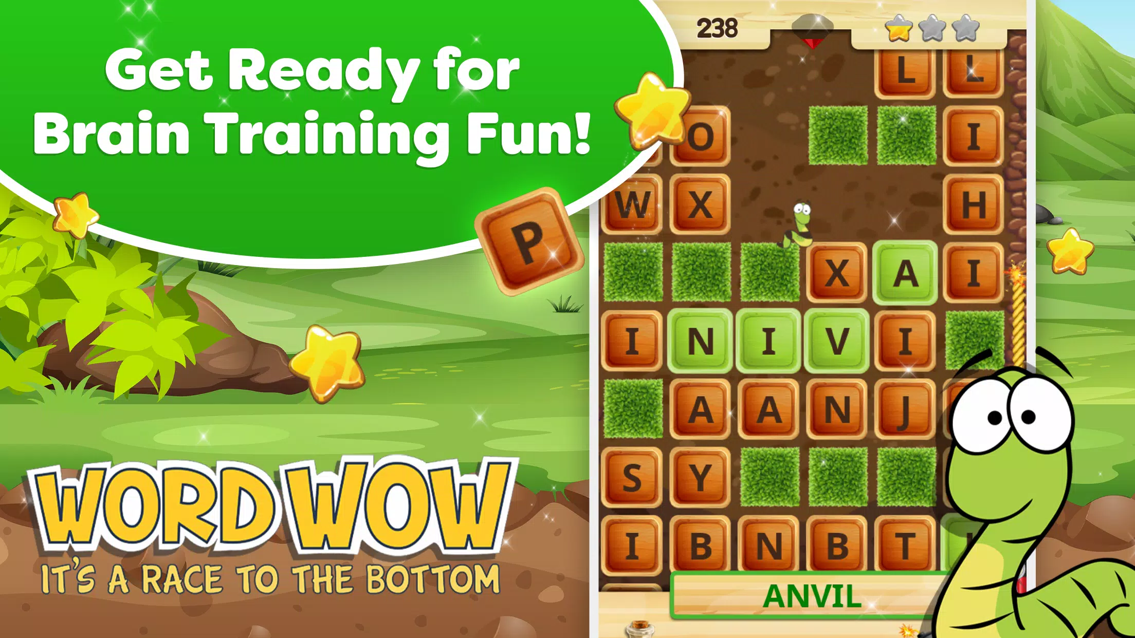 Word Wow - Brain training fun Captura de pantalla 0