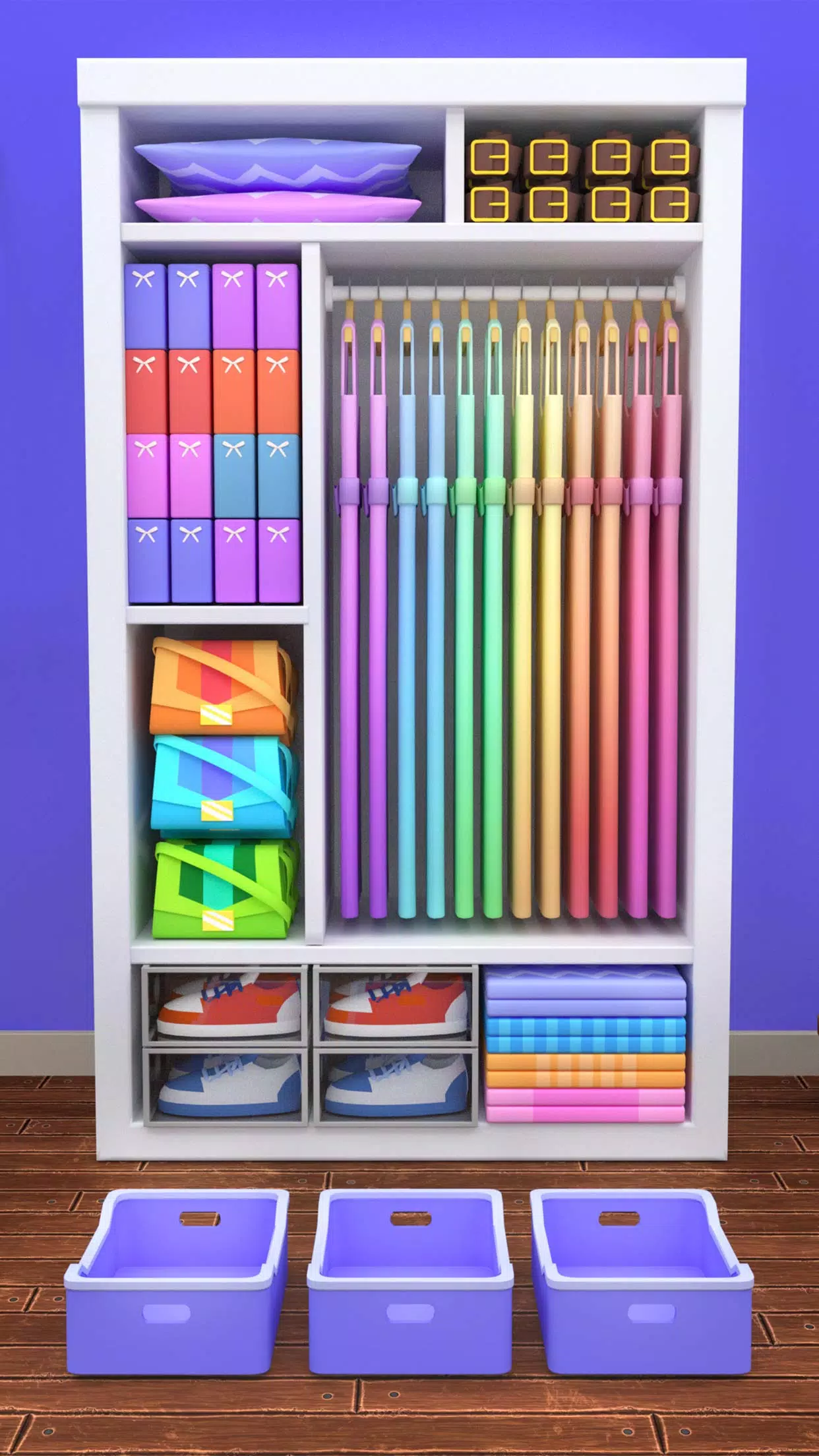 Fill the Closet: Organize Game