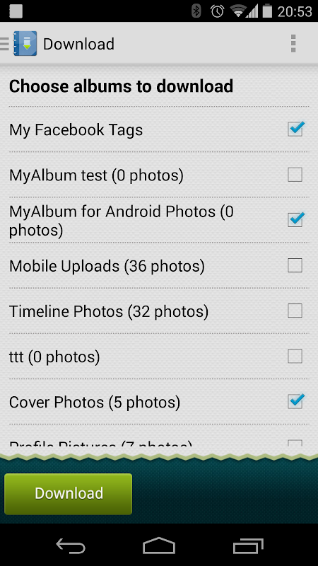 MyAlbum: Social photos manager Screenshot 2