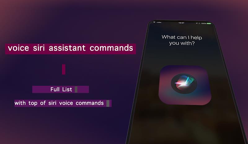 Siri Assistnt voice commands ภาพหน้าจอ 3