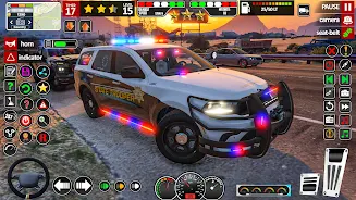 Cop Police Car Driving Game 3D Screenshot 0