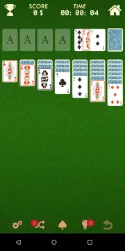 Schermata Offline Solitaire Card Games 1