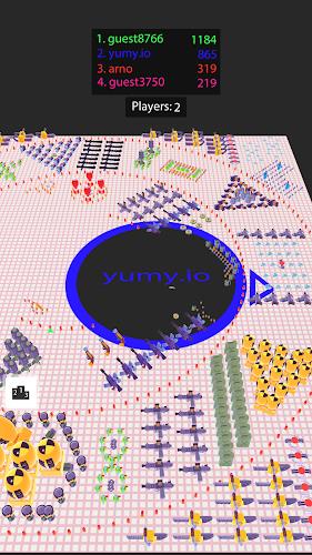 Schermata yumy.io - io - hole games 1