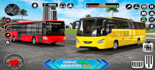 City Bus Driver - Bus Games 3D Schermafbeelding 1