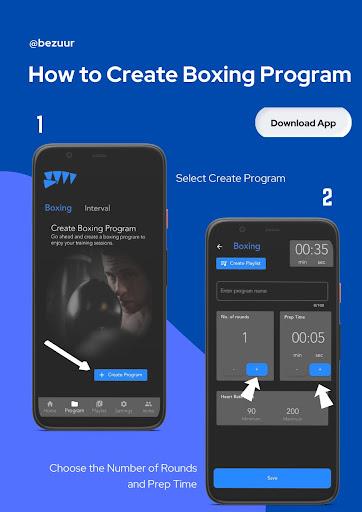 Bezuur Boxing Interval Timer Screenshot 1