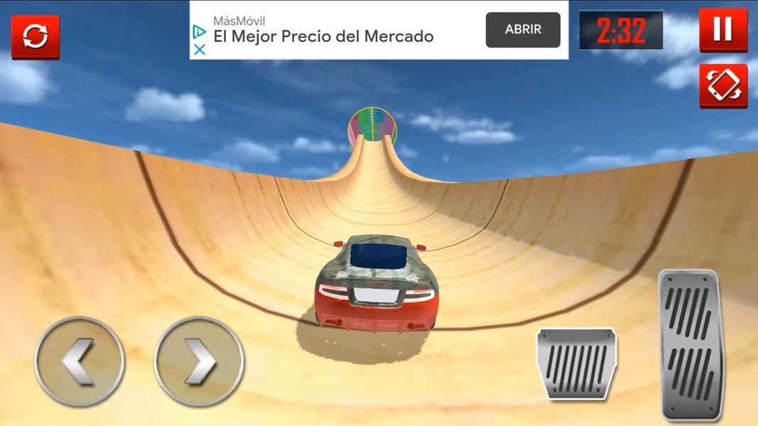 Mega Ramp Car Stunts Racing Screenshot 2