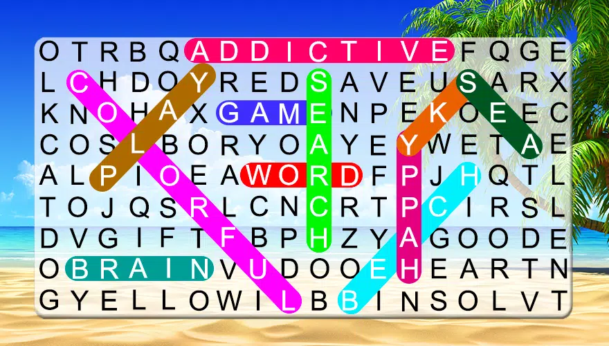 Word Search : Find Hidden Word Capture d'écran 0