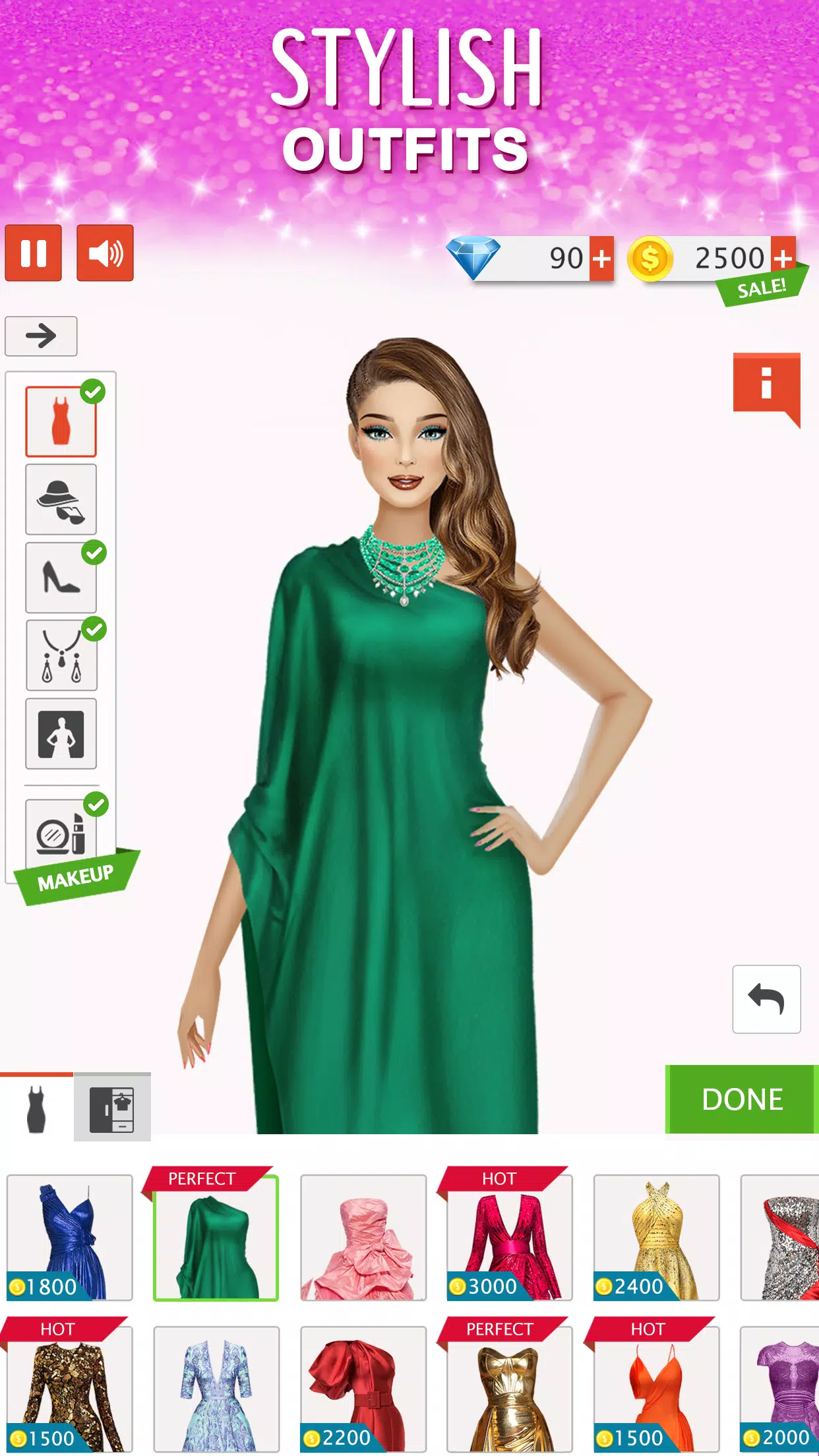 Fashion Stylist: Dress Up Game ဖန်သားပြင်ဓာတ်ပုံ 1