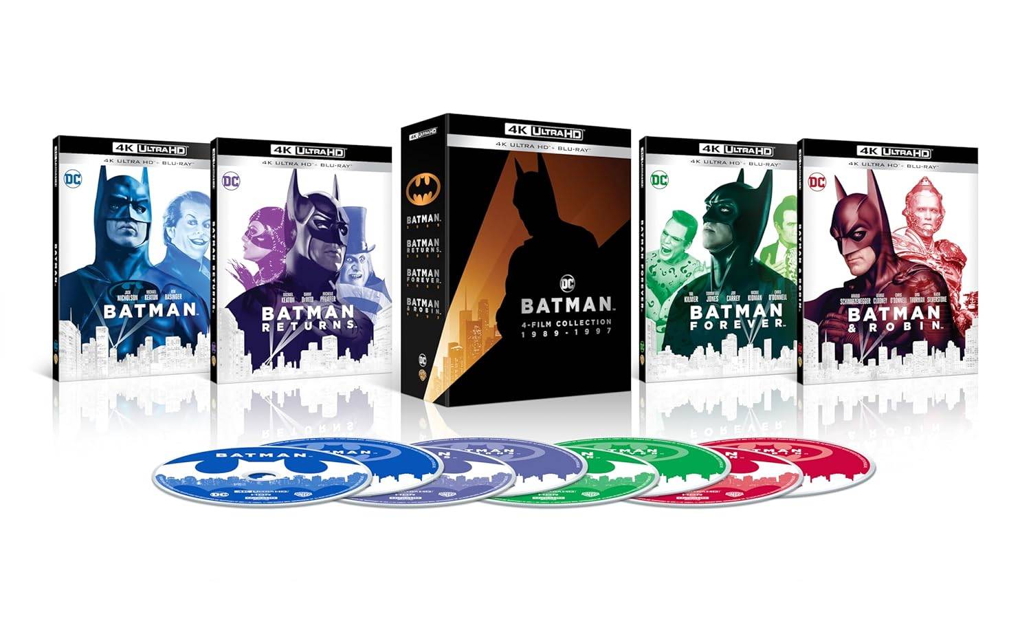 Bộ sưu tập yêu thích của Batman 4K UHD + Blu-ray