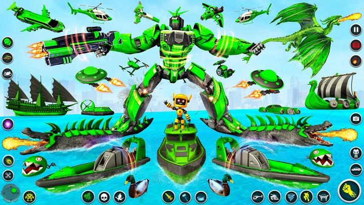 Dino Robot Games: Flying Robot Screenshot 1