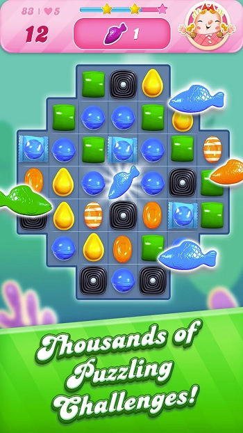 Candy Crush Saga應用截圖第2張