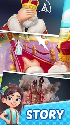 Queen’s Castle : Merge & Story 스크린샷 2