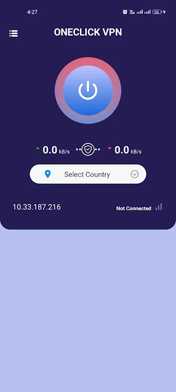 OneClick VPN - Turbo VPN App Screenshot 0