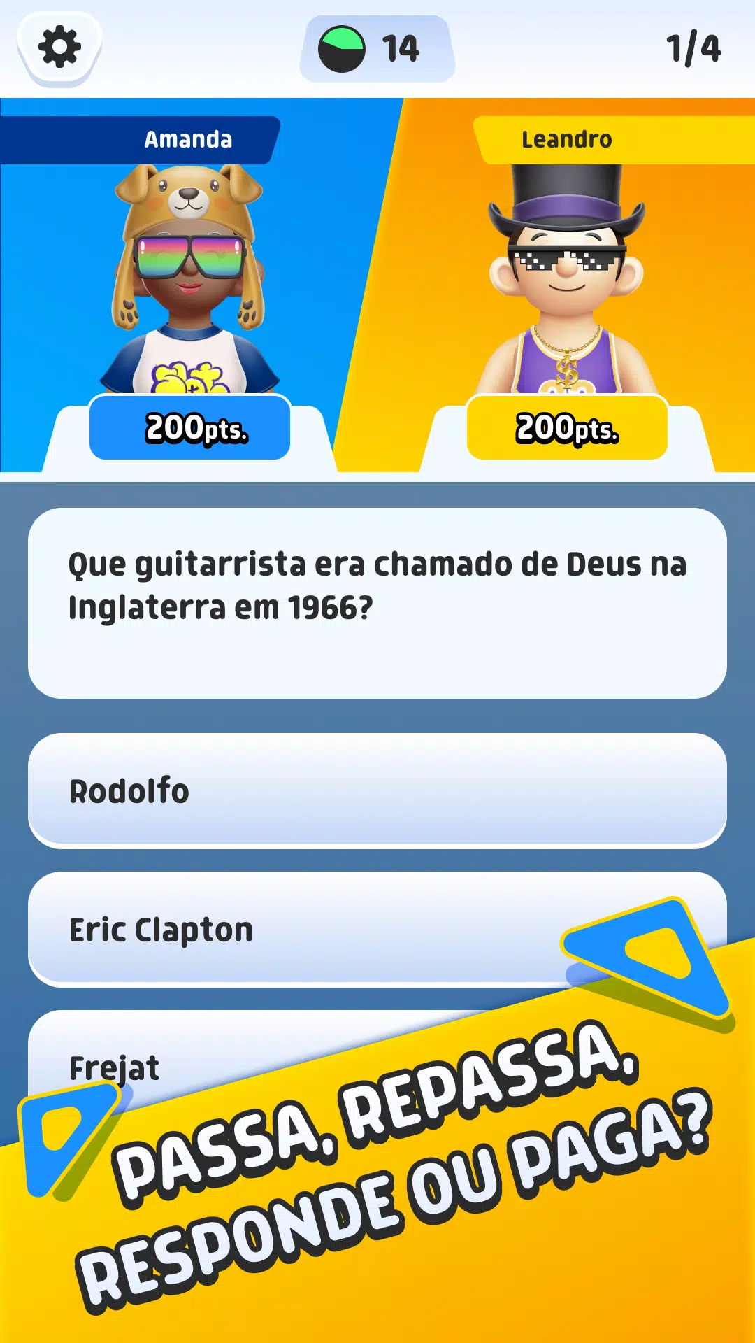 Passa ou Repassa Oficial Capture d'écran 3