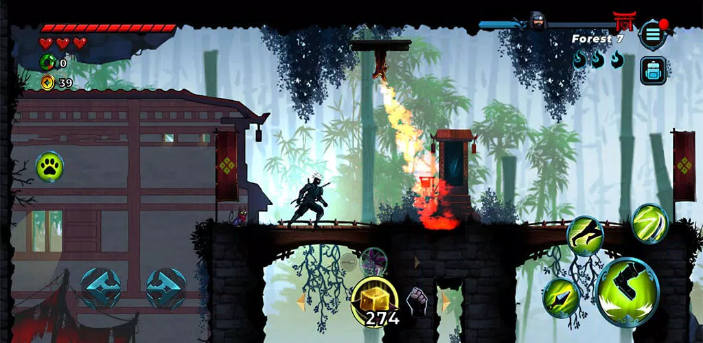 Ninja War: Shadow Adventures Screenshot 1