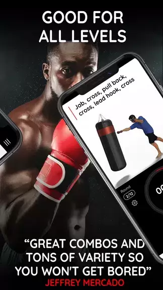 Schermata Boxing Training & Workout App 2