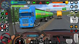 Oil Tanker Truck Driving Games Screenshot 1