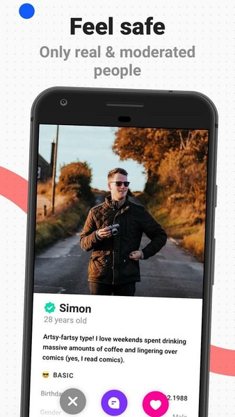 海莉約會：聊天、約會 & 遇見單身的他/她應用截圖第2張