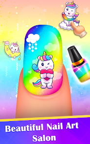 Nail polish game nail art スクリーンショット 0